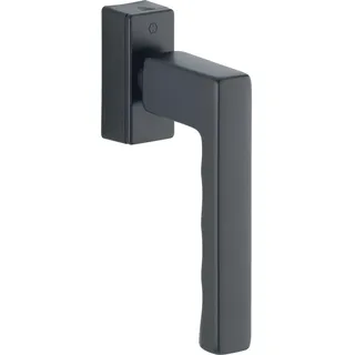 HOPPE Fenstergriff Toulon SecuForte, VK 32-42 mm, Aluminium schwarz matt,