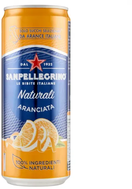 Sanpellegrino Aranciata Orangenlimonade 330 ml Dose