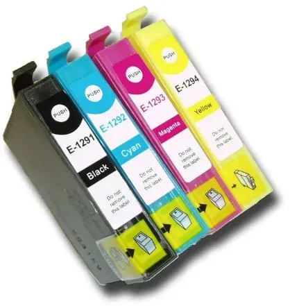 Kompatibles Druckerpatronen Set wie Epson T1295 XL - T1291, T1292, T1293, T1294