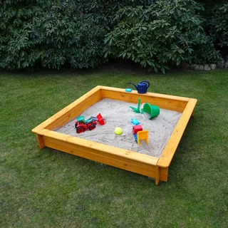 Promadino Sandkasten Tessa mit Abdeckung groß (356/71)
