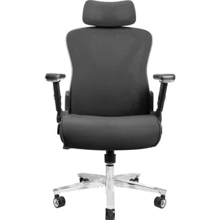 clouvou PowerSeat Bürostuhl Ergonomisch – Schwarz