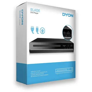 DYON Blade DVD Player mit HDMI und USB Anschluss Mediaplayer Schwarz NEU & OVP