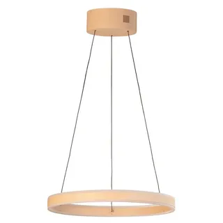 Fischer & Honsel Silvio 1-flg. 50 cm rund sandbraun Acryl Metall