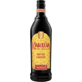 Kahlúa Coffee-Likör – Aromatischer Kaffee Likör mit Noten von Karamell und Vanille – Ideal pur, in Kaffeeheißgetränken oder Cocktails wie Espresso Martini – 1 x 0,7 l