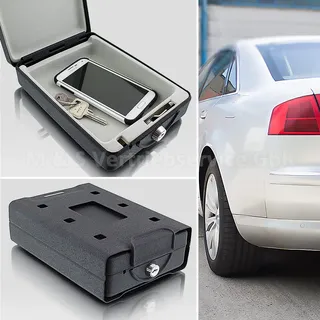 BITUXX Reisesafe Autosafe Carsafe Autotresor Tresor Kassette für Auto LKW Wohnmobile Caravan, SCHUTZ SAFE