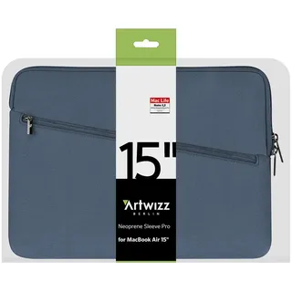 Artwizz Neoprene Sleeve PRO für MacBook Air 15, midnight