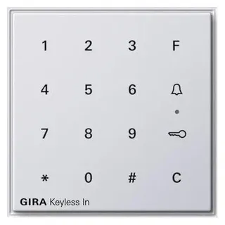 Gira Keyless In Codetastatur TX_44 260566 Reinweiß