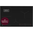 AEG Induktions-Kochfeld "TII84B1FFZ", schwarz, B:81cm H:4,4cm T:52cm, Kochfelder, SaphirMatt-Bis zu 4x kratzresistenter als Standard, Made in Germany
