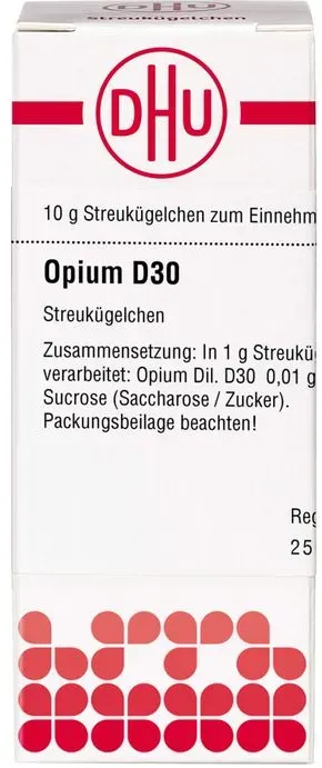 OPIUM D 30 Globuli 10 g
