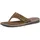 Trachtenflipflop havanna gespeckt 45