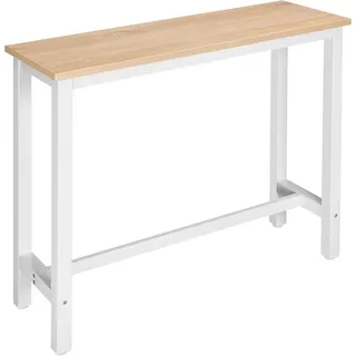 Woltu Bartisch 120 x 40 x 100 cm Beige