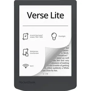 Pocketbook Verse Lite (DACH-Version) 8 GB eReader Midnight Grey