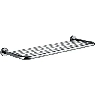 emco Rondo 2 Handtuchablage, Chrom, Badetuchstange, 600 mm, 456800161