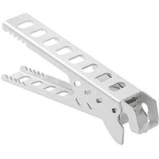 Generisch Foway Griffzange rutschfest Hand Pot Clip Verbrühschutzclip Kuchenzange Mikrowelle Zum Essen Nehmen Blechzange,SVCEQZE 4,92 * 0,98 * 2,17 Zoll Aluminium Griffzange Camping Pot