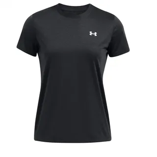 Under Armour Tech Riddle SSC Damen-T-Shirt, Schwarz (001), Klein - S