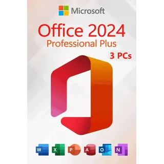 Microsoft Office 2024 Professional Plus ESD DE Win 3 Lizenzen