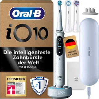 Plus Edition stardust white + Reiseetui + Aufsteckbürsten 3 St.