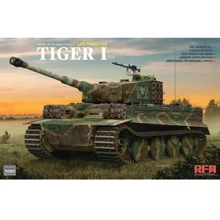 Rye Field Model Tiger I Late Production w/Full interior & Zimmerit