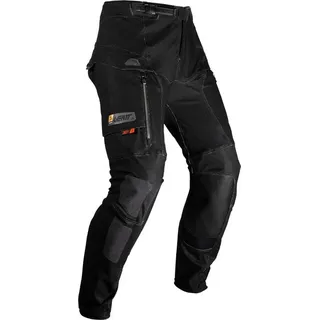 Leatt ADV Rally 5.5 Motorrad Textilhose, schwarz, Größe 2XL