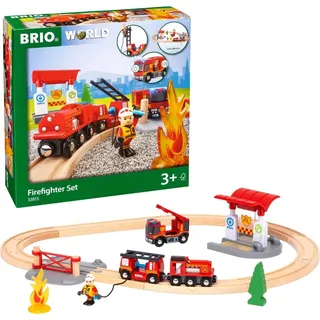 BRIO World Bahn Feuerwehr Set (33815)