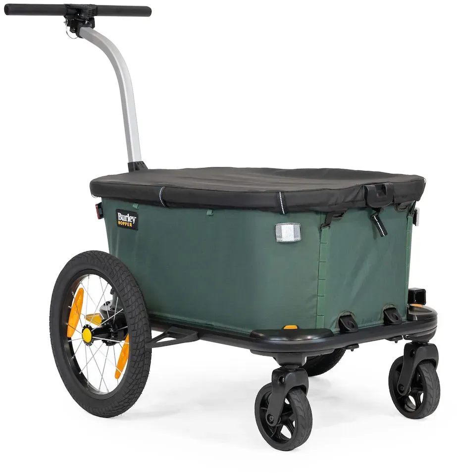 Burley HOPPER Transportanhänger - Dunkelgrün