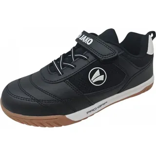 Jako J-SH Winger EV Hallenturnschuh, Jet Black/White, 34 EU