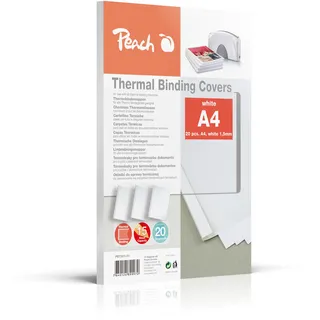 Peach PBT301-01 A4, 20 Stück, Weiß,