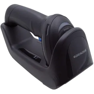 Datalogic Gryphon GBT4200 – 1D Mehrzweck-Handscanner kabellos (Bluetooth) / Standardbereich / schwarz / Kit / mit Anschlusskabel (USB), Lade-/ Übertragungsstation (verstellbar)