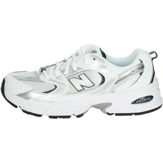 White/Natural Indigo/Silver Metallic 37,5