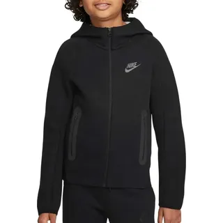 Nike Sportswear Tech Fleece Sweatjacke Kinder - Schwarz