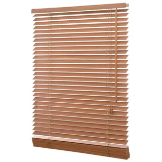 ventanara Jalousie Jalousie Holzjalousie Holz Rollo Plissee Echtholz Lamelle 35mm 60 cm x 130 cm