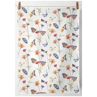 Ambiente Home Ambiente Geschirrtuch 50x70cm Butterfly garden 17819335