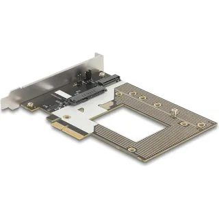 DeLock PCI Express 4.0 x4 Karte zu 1 x NVMe M.2 Key M 110 mm oder U.2
