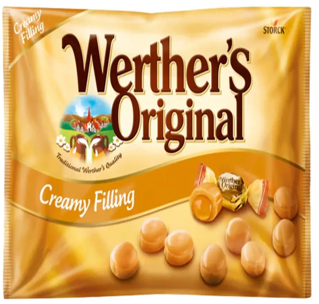 Werther’s Original Creamy Filling Karamellbonbons 1 kg - 1 kg
