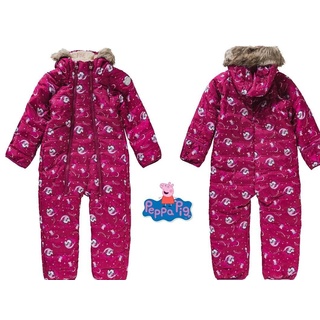 Peppa Pig Baby Mädchen Schneeanzug Winterjacke Jacke  Disney Gr 68 NEU