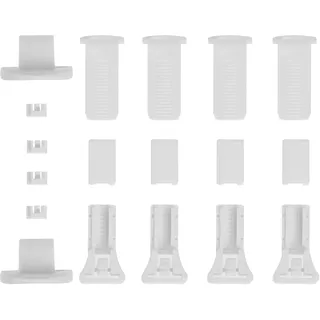 Lichtblick ORIGINAL Sichtschutzbefestigungen Zubehör-Set »Ersatzteil-Set«, weiß