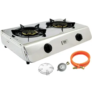 NJ LPG-Gaskocher, 2 Flammen, 6 KW