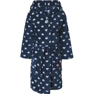 Playshoes Fleece-Bademantel Herzchen 158/164