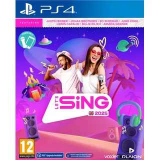 playstation games Let's Sing 2025 - PS4 Let ́s