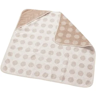 Leander Leander, Babybadetuch, towel with a hood, beige color