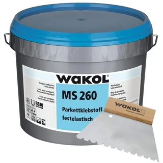 Wakol MS 260 Parkettkleber, 18 kg inkl. Wakol Zahnspachtel TKB B3