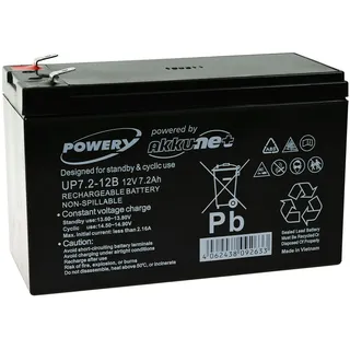 Powery Blei-Gel-Akku für USV APC Power Saving Back-UPS Pro 550