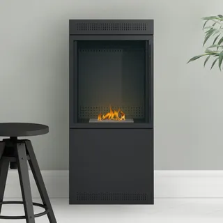 Noble Flame PAOLO [geschlossener Ethanolkamin]: Schwarz