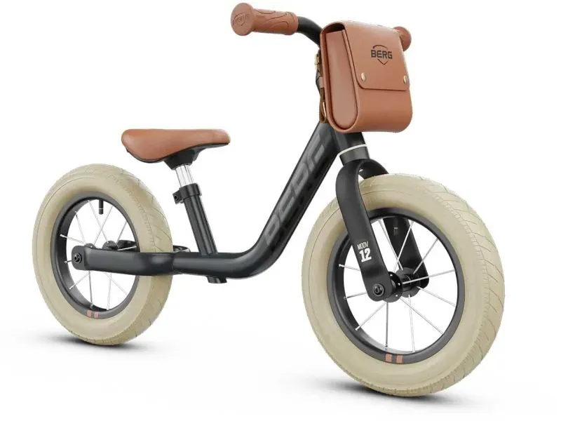 BERG MOOV 12 Laufrad, Retro Black