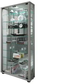 VCM Standvitrine Lumo Maxi Spiegel