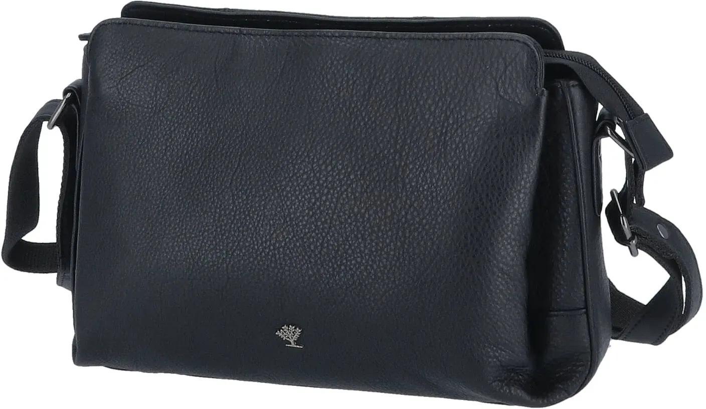 The Skandinavian Brand Leder Umhängetasche - Black