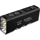 Nitecore TM12K LED-Taschenlampe mit 12000 Lumen, ergonomisches Gehäuse, OLED-Display, eingebauter 21700 4800mAh Li-Ion Akku