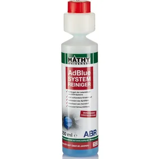 MATHY-ABR AdBlue-Systemreiniger (250 ml) – AdBlue Additiv verhindert Kristallbildung im SCR-System – hochwirksamer AdBlue Reiniger