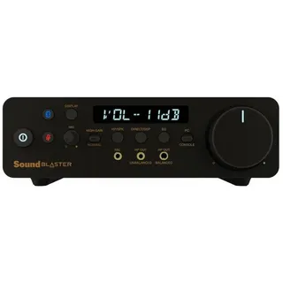 Creative Labs Creative Sound Blaster X5 USB Externe hochauflösende Dual-DAC-USB-Soundkarte mit symmetrischem Xamp-Kopfhörer-Bi-Verstärker für Musikliebhaber
