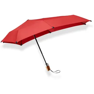 Senz ° Mini Automatic Deluxe Faltbarer Storm Umbrella Passion Red, Rot, 91 x 91 cm, Modern, Passion Red, 91 x 91 cm, Modern